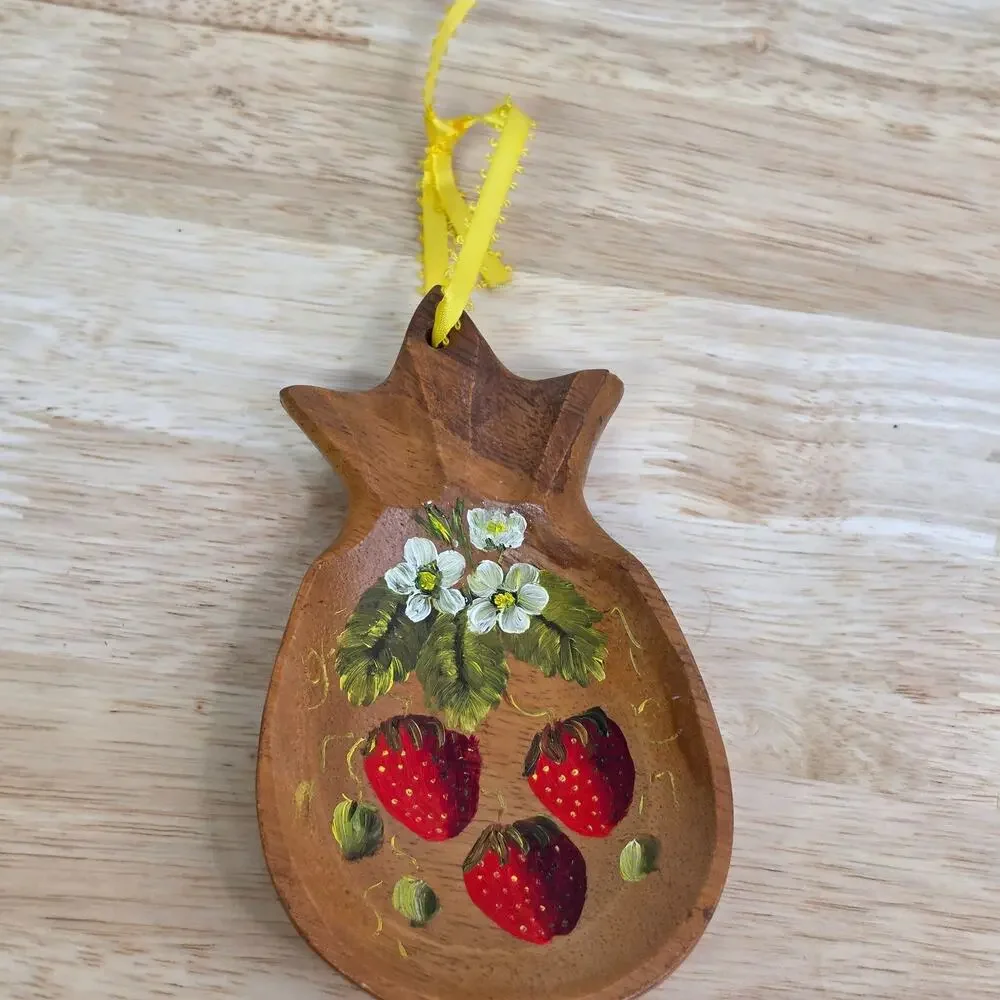 Vintage hand painted